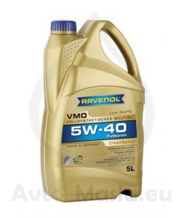  Моторно масло Ravenol VMO 5W40-5l