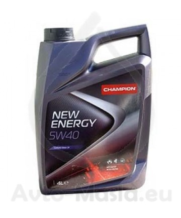 Моторно масло Champion New Energy 5W40- 4L