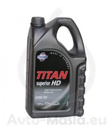 TITAN SUPERIOR HD 20W50- 5L