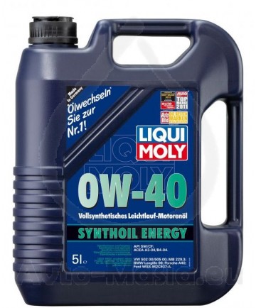 LIQUI MOLY SYNTHOIL ENERGY OW40 - 5L