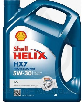 Shell Helix HX7 Professional AV 5W30-4L