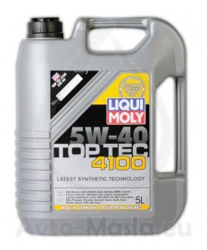 LIQUI MOLY TOP TEC 4100 5W40 -  5L